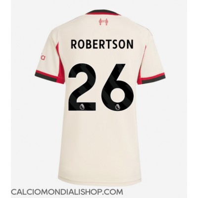 Maglie da calcio Liverpool Andrew Robertson #26 Seconda Maglia Femminile 2025-26 Manica Corta Maglie da calcio Liverpool Andrew Robertson #26 Seconda Maglia Femminile 2025-26 Manica Corta